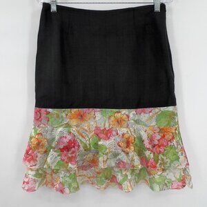 Pal Zileri Floral Tiered Skirt Women's
